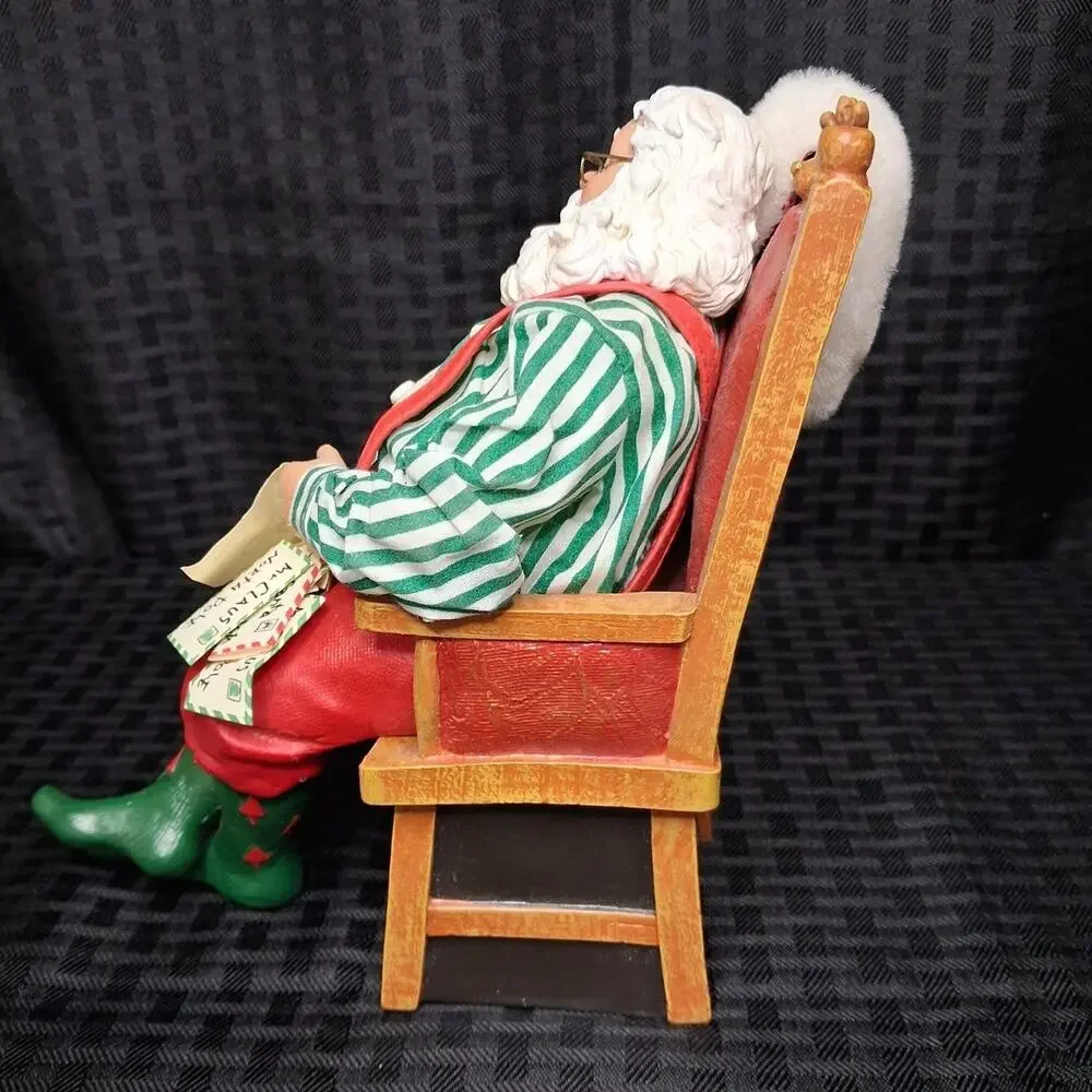 POSSIBLE DREAMS NICK'S NOOK # 4220 TUCKERED OUT SANTA CLAUS FIGURINE